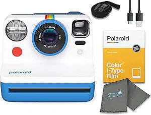 Polaroid Gen 2 Now i-Type Instant Camera Blue Bundle