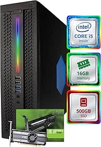 HP 800 G2 Elite RGB i5 Gaming PC 16GB 500GB SSD (Renewed)