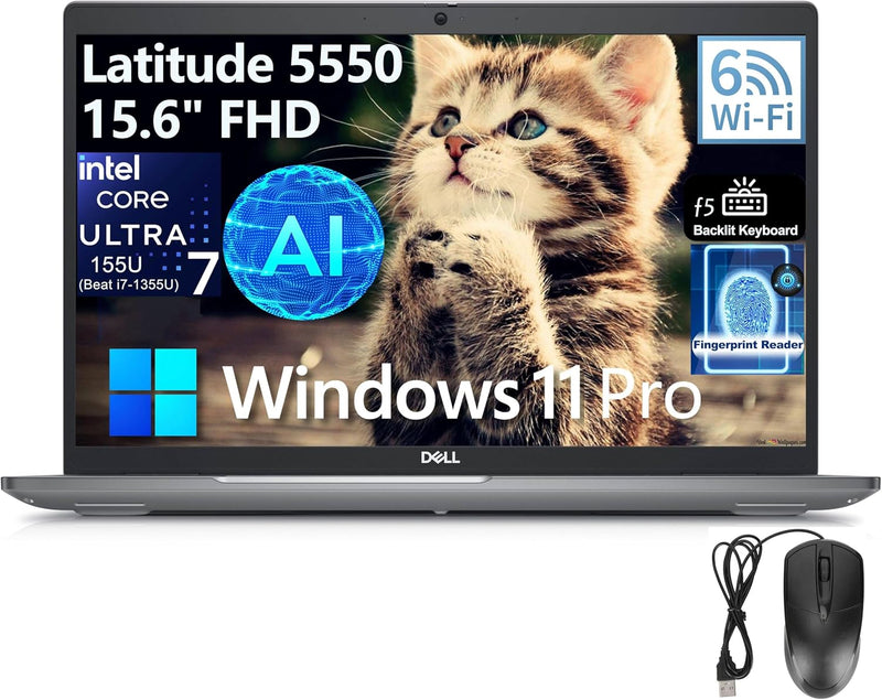 Dell 5550 Latitude Laptop - 15.6