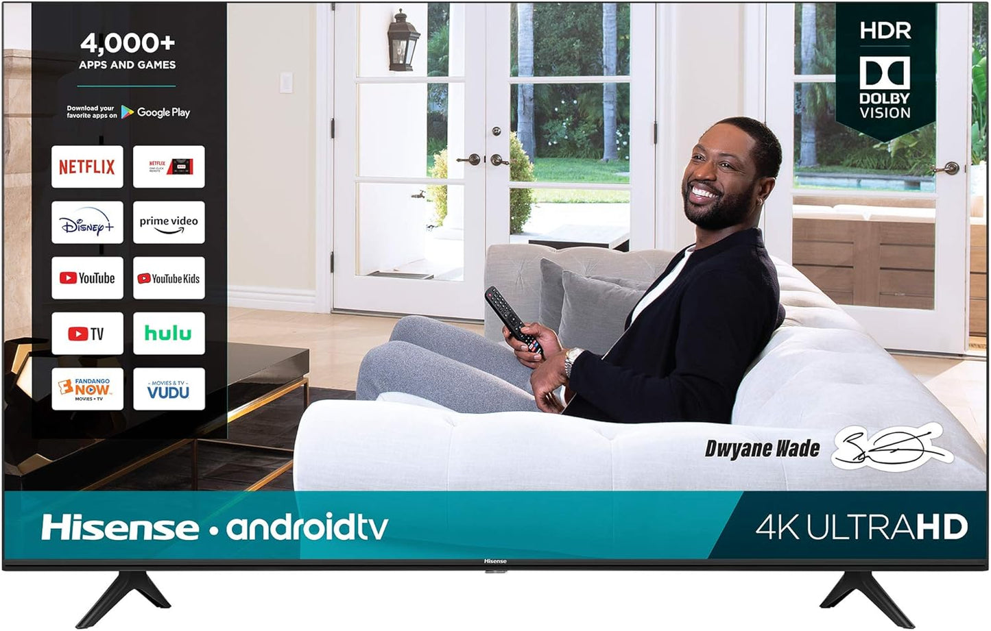 Hisense 65H6570G 65-Inch 4K Android Smart TV