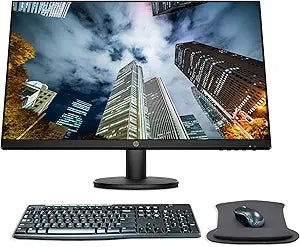 HP V27i 27" FHD Monitor Keyboard Mouse Bundle