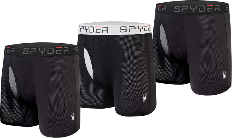 Spyder Performance Mesh Men's Boxer Briefs Underwear — main product image