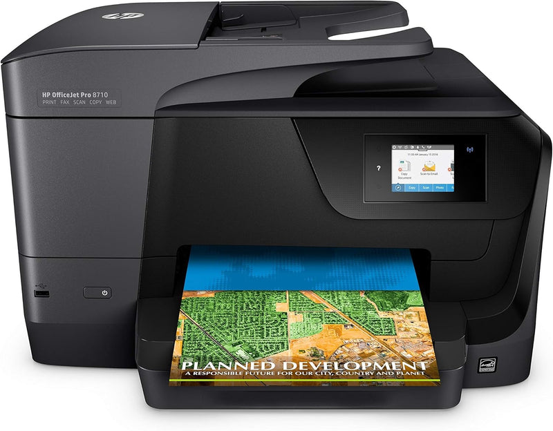 HP 8710 OfficeJet Pro Wireless All-in-One Printer — main product image
