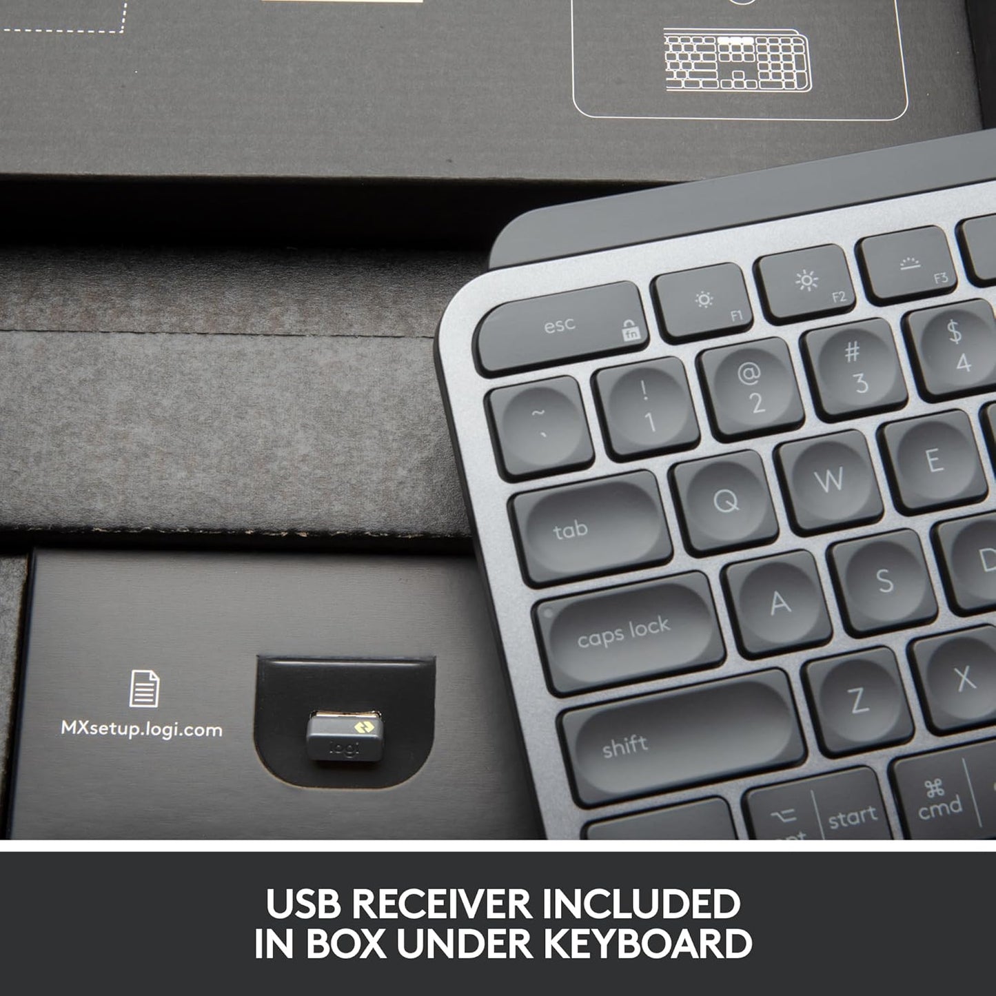 Logitech MX Keys Mini Graphite Wireless Keyboard & Mouse Combo