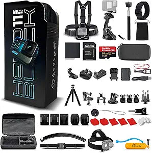 GoPro CHDHX-111-CN HERO11 Black 5.3K Action Camera Bundle