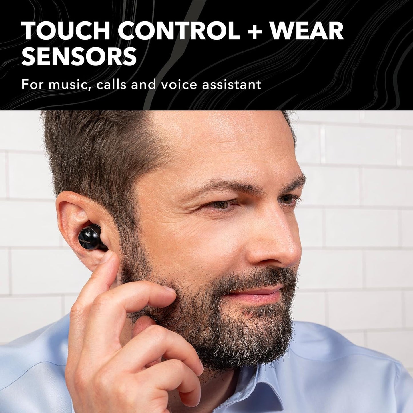Technics EAH-AZ100-K Hi-Fi Wireless Earbuds - Black