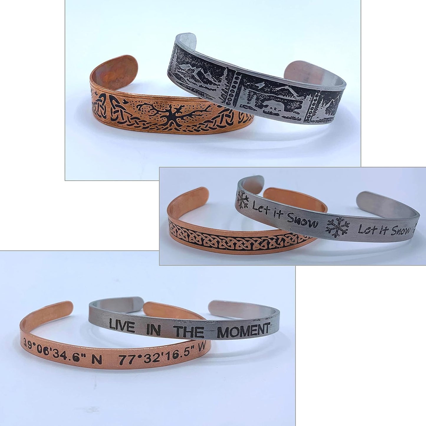 Zoom 1 Metal Stamping Bracelet Kit: Aluminum & Copper