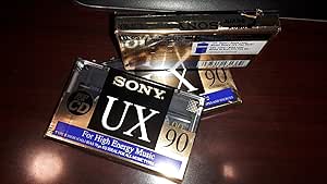 Sony UX90c Type II 90 Minute Audio Cassette Tape