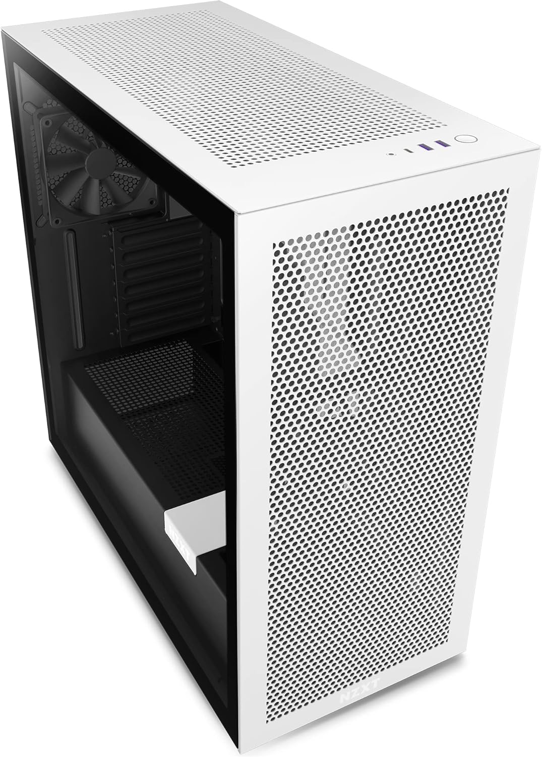 NZXT H7 Flow CM-H71FG-01 White/Black ATX Case