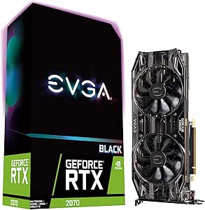 EVGA 08G-P4-2071 RTX 2070 Black Edition Gaming