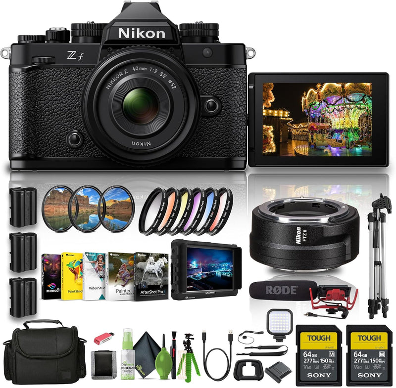 Nikon 1763 Zf Mirrorless Camera 40mm Lens Bundle Renewed — main product image