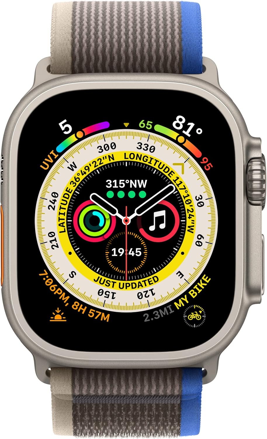 Apple MQEJ3AM/A 49mm Trail Loop Watch Band