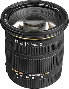 Sigma 4332022254 17-50mm f/2.8 Nikon Zoom Lens — main product image
