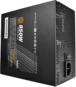 NZXT Hale82 850W 80 Plus Bronze Modular Power Supply
