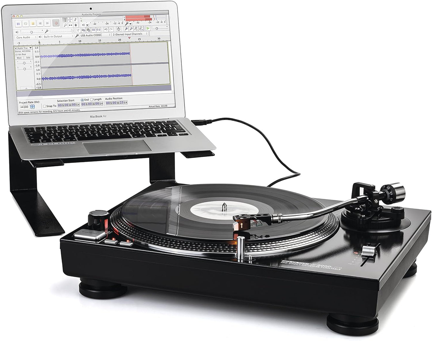 Reloop 227079 USB Direct Drive Professional Turntable