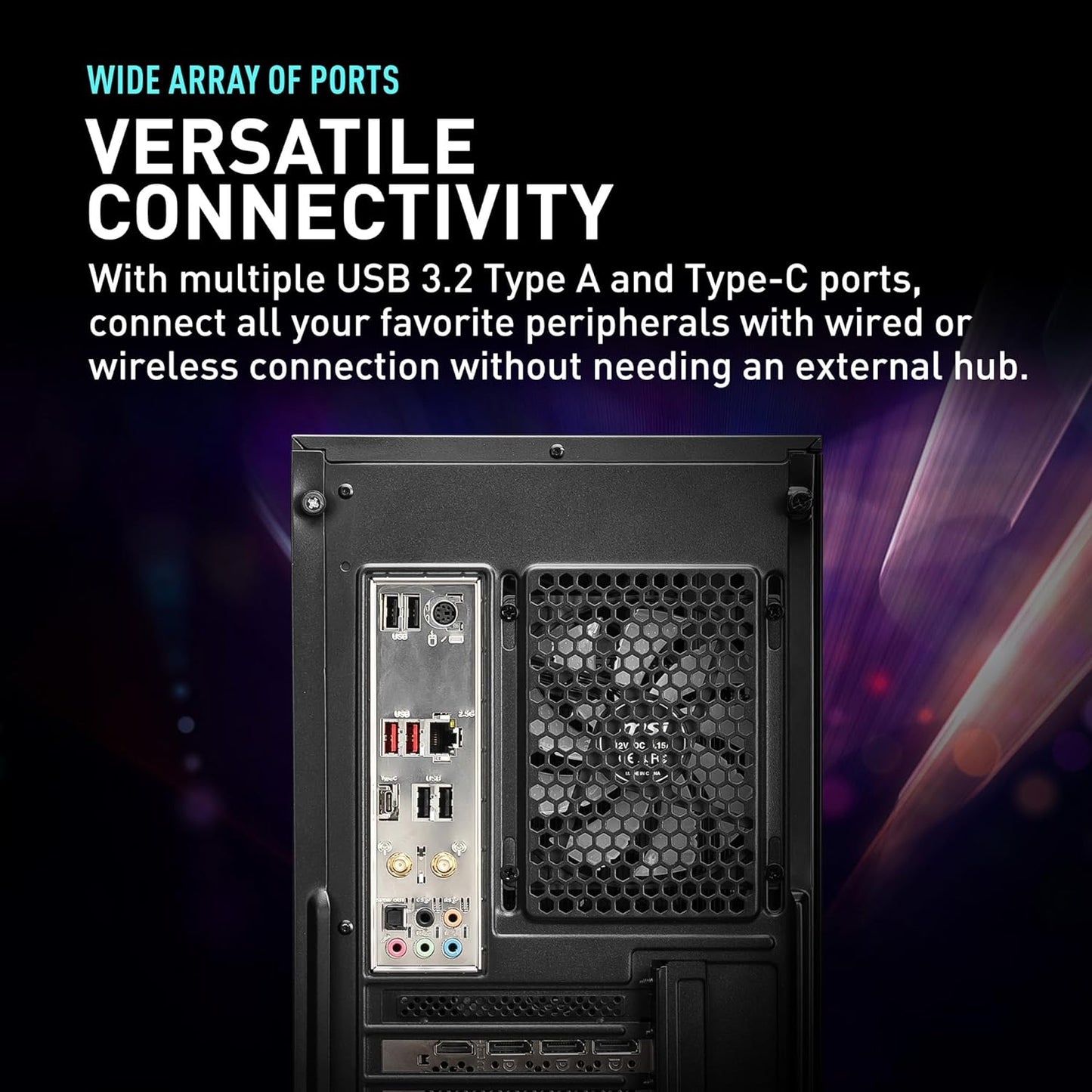 MSI CodR2A14NUC5232 Codex R2 RTX 4060 Gaming Desktop