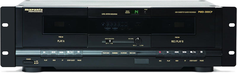 Marantz PMD-300CP Dual Cassette Recorder Player USB — main product image