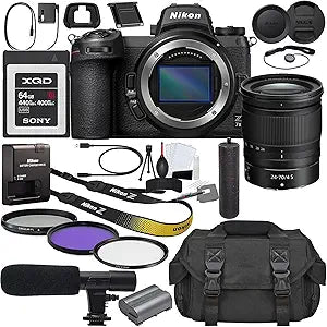 Nikon Z7 II Mirrorless Camera 24-70mm Lens Bundle