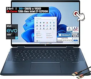 HP Spectre 16" 3K+ Touch Laptop i7-12700H 2TB SSD