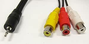 Optoma BC-MJAVXY0S AV RCA to 2.5mm Male Cable