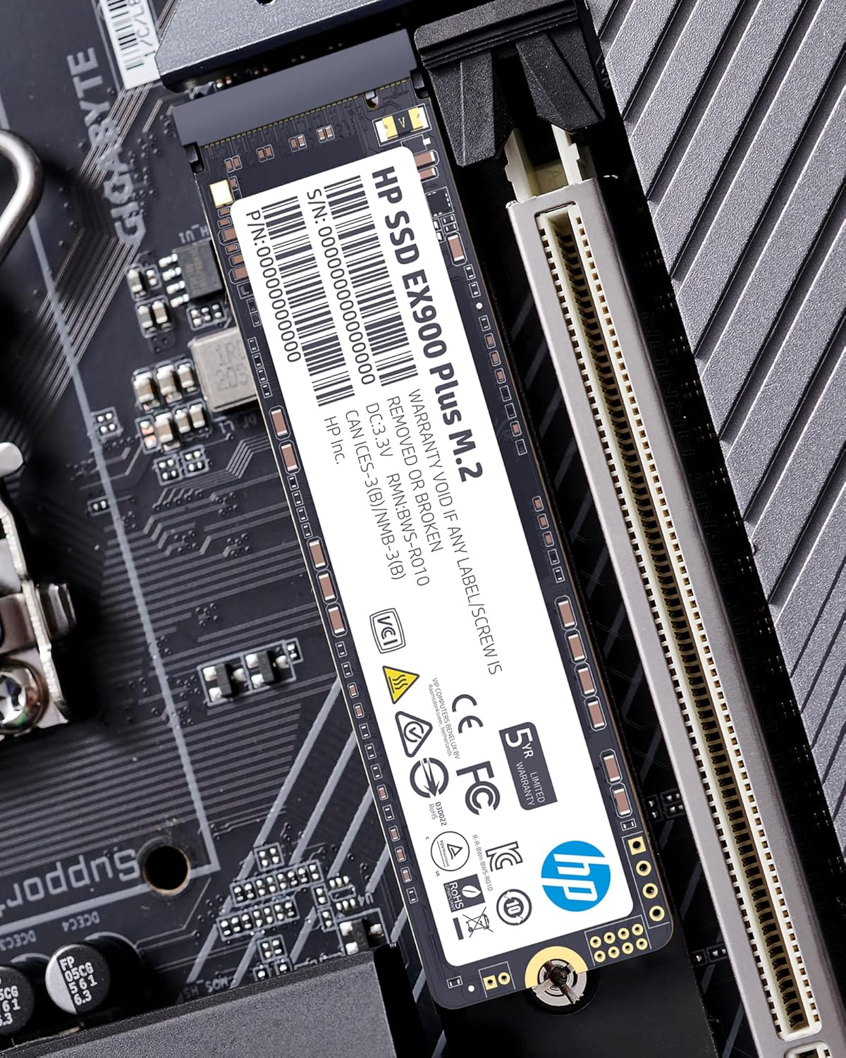 HP 35M35AA#ABA EX900 Plus 2TB NVMe M.2 SSD