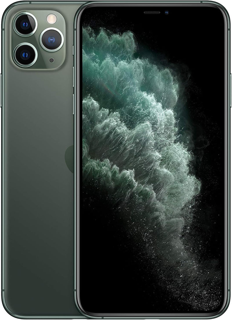 Apple MWH22LL/A iPhone 11 Pro Max 64GB Midnight Green Cricket Wireless — main product image