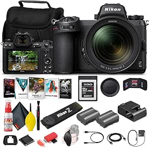 Nikon 1656 Z 7II Mirrorless Camera 24-70mm Lens Bundle (Renewed)