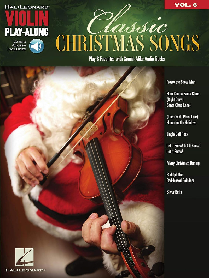 Hal Leonard Corporation Classic Christmas Songs Violin — main product image