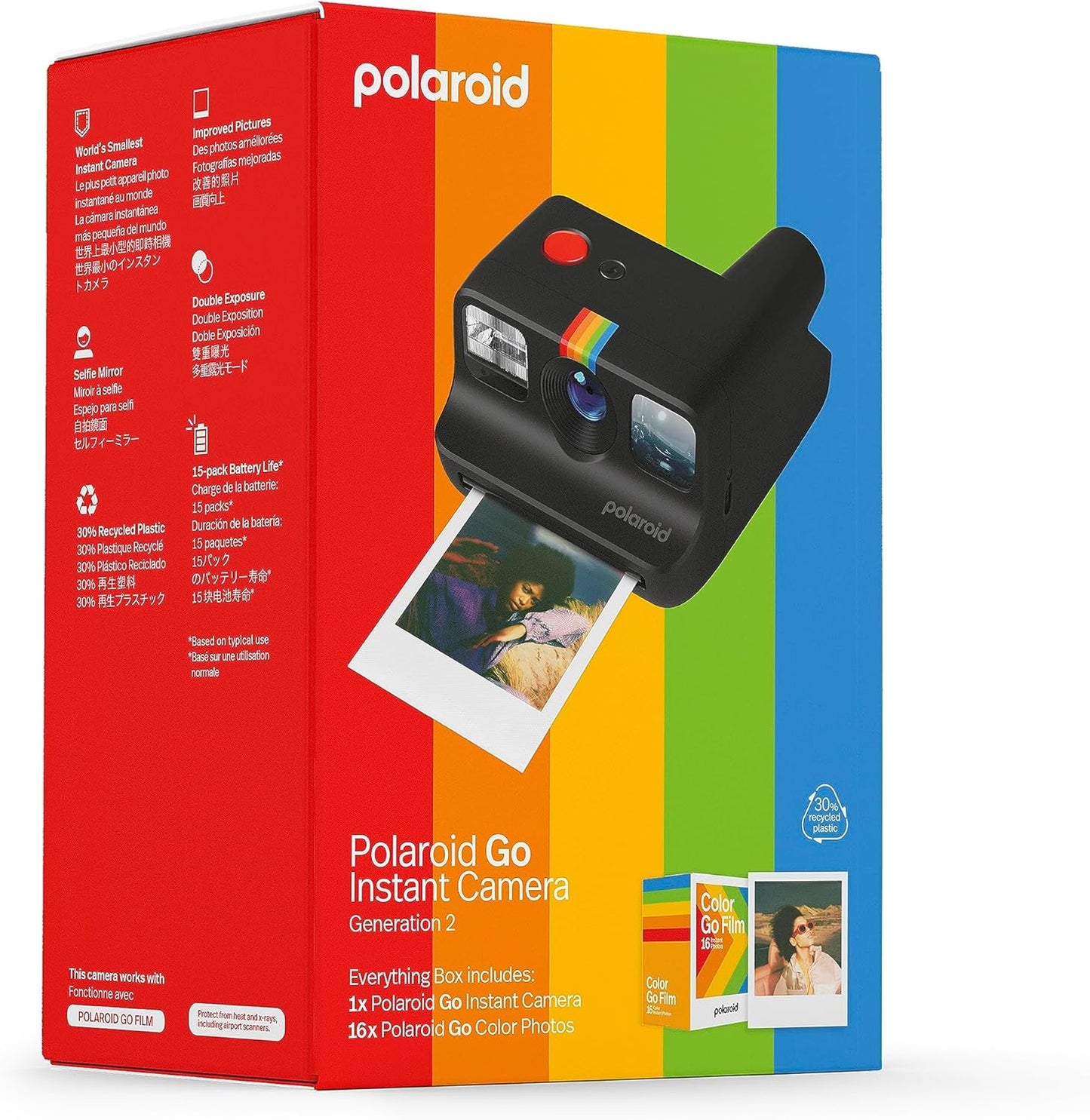 Polaroid 6280 Go Generation 2 Mini Instant Camera Bundle
