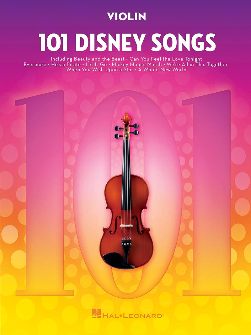 Hal Leonard Corporation 101 Disney Songs for Violin — main product image