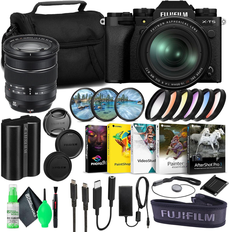 Fujifilm MP_16782636_B1 X-T5 Mirrorless Camera Bundle — main product image