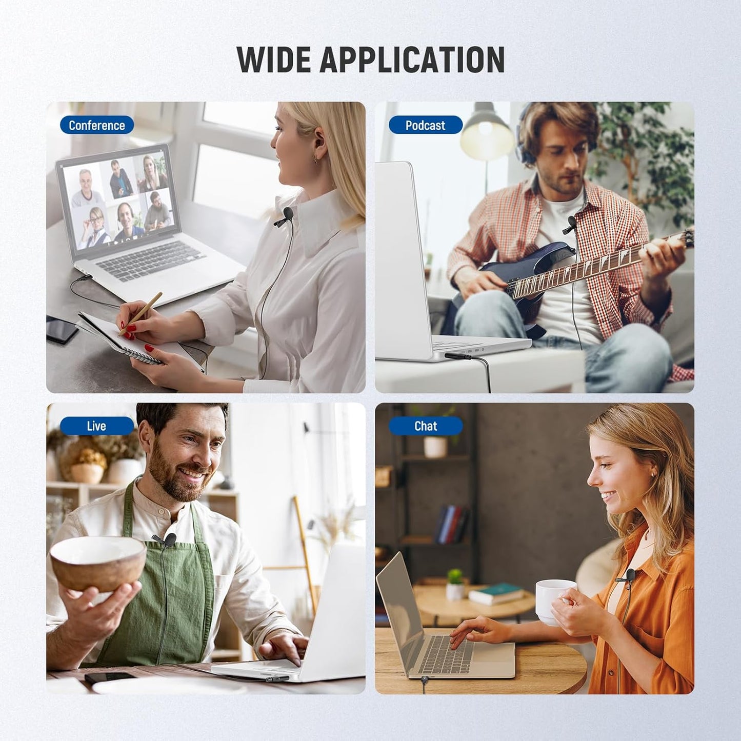 Neewer 21000133 USB A Lapel Microphone