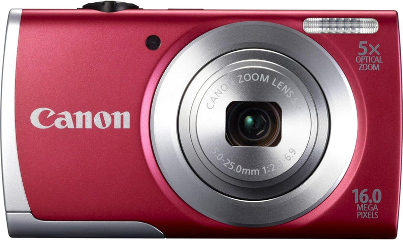 Canon CN-A2500 Powershot Digital Camera 16MP Red — main product image