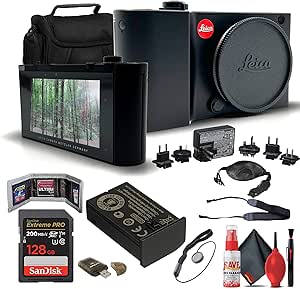 Leica TL2 18187 Mirrorless Camera Bundle Black