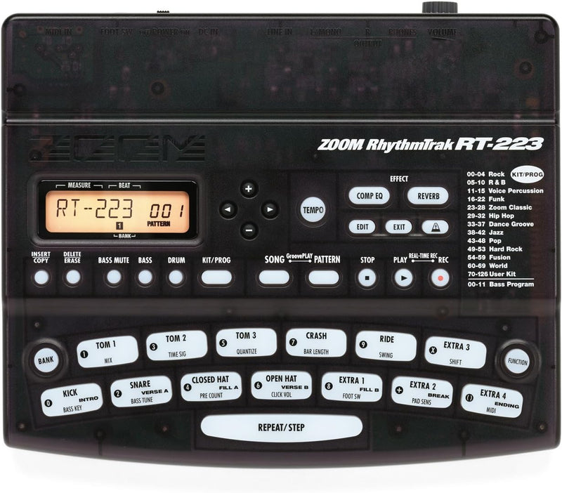 Zoom RT-223 Rhythm Trak Drum Machine — main product image