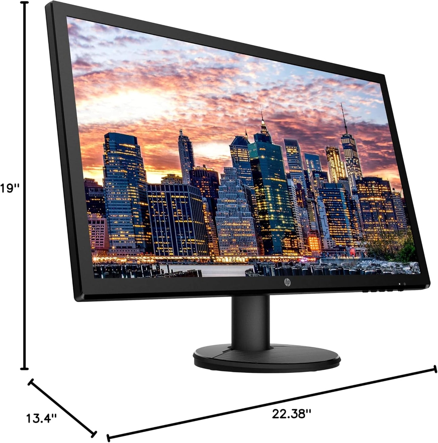 HP ASIHLAMZ452 V24 FHD Monitor Bluetooth Speaker Bundle