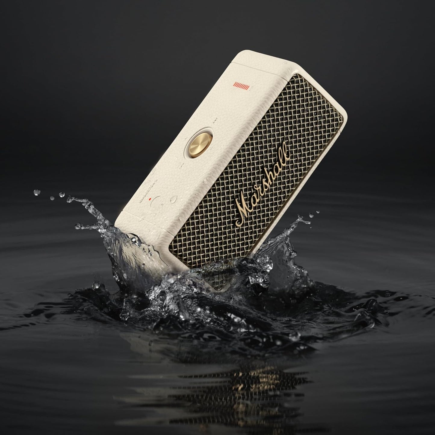 Marshall 1006237 Emberton II Cream Portable Bluetooth Speaker