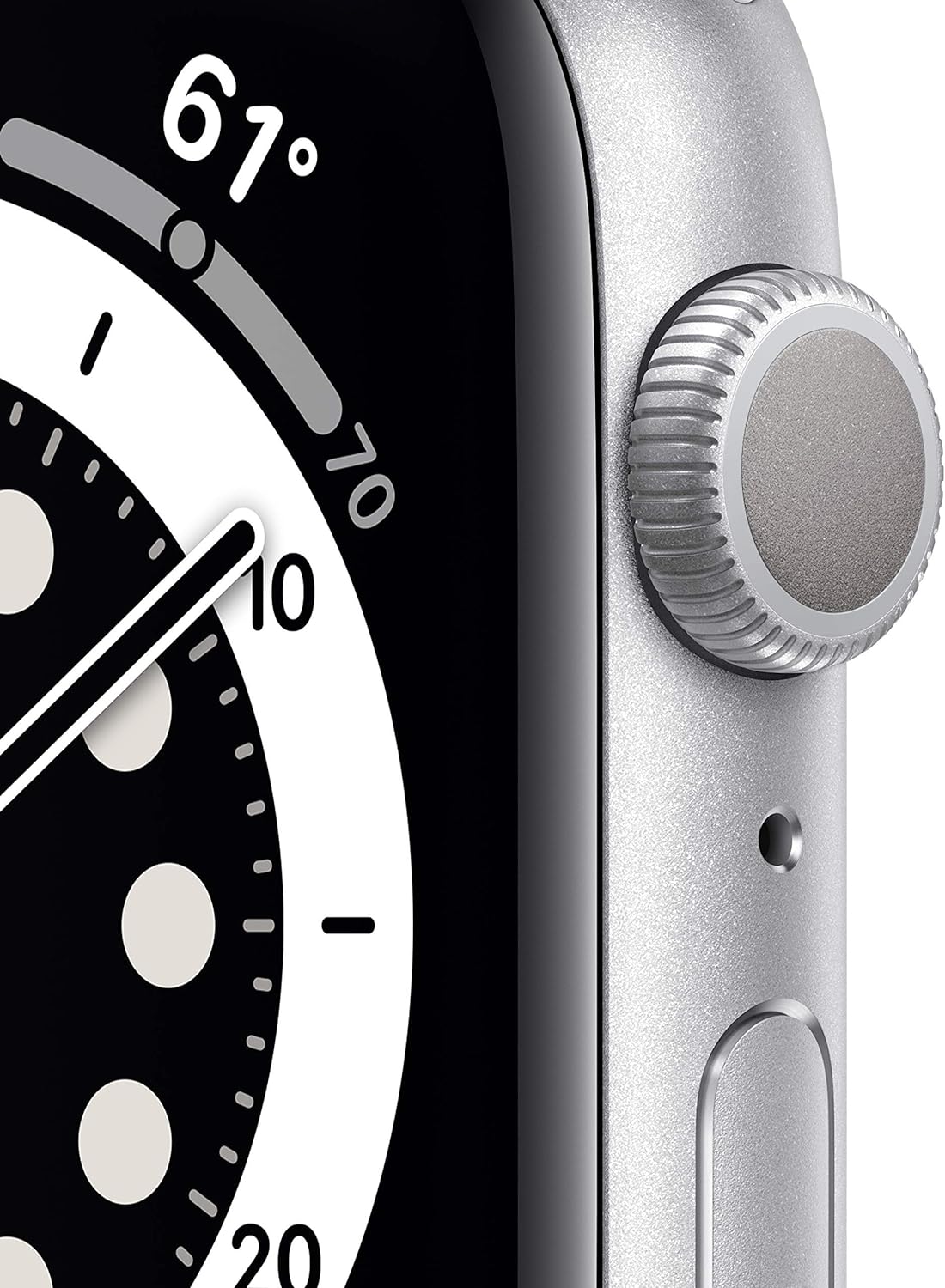 Apple Series 6 44mm GPS Silver Aluminum Renewed