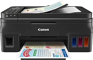 Canon PIXMA G4200 Wireless Mega Tank Printer (Renewed)