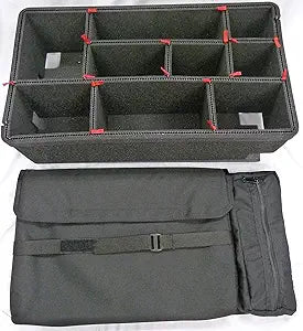 Pelican TrekPak 1510 Case Divider Kit + Lid Pouch