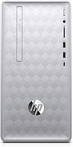 HP Pavilion 590-p0081c Desktop - i5-8400, 16GB Optane, 1TB HDD, RX 550 — main product image
