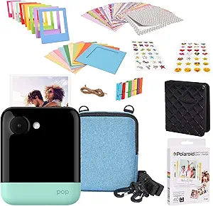 Polaroid AMZASK2POP1G POP 2.0 Instant Print Camera (Green) Kit