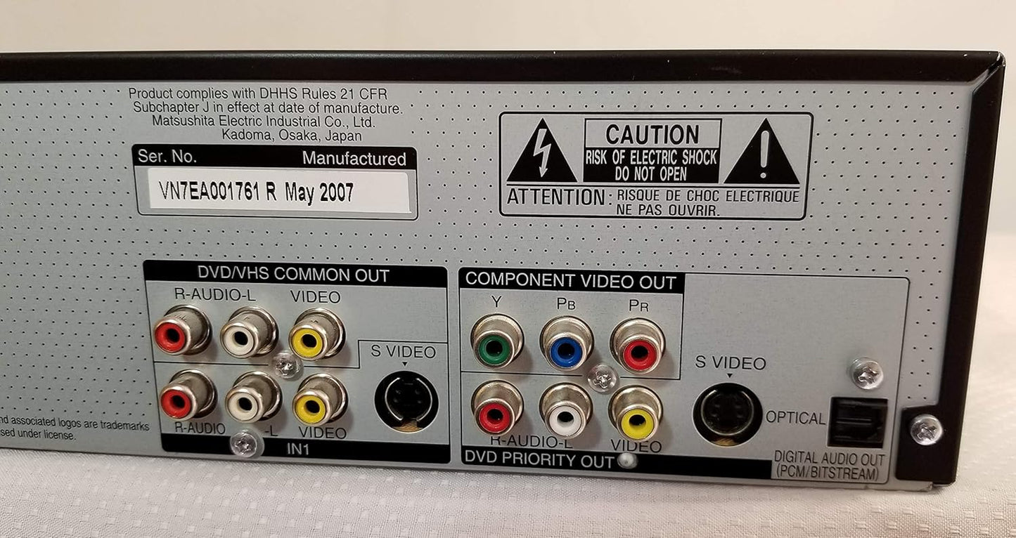 Panasonic DMR-EZ475VK DVD Recorder VHS Combo