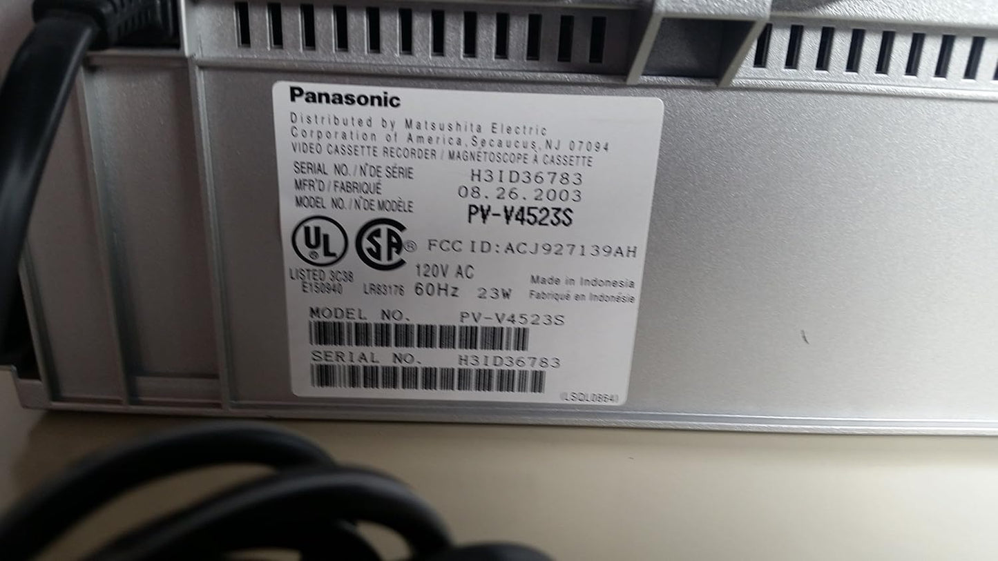 Panasonic PV-V4523S 4-Head Hi-Fi VCR Recorder