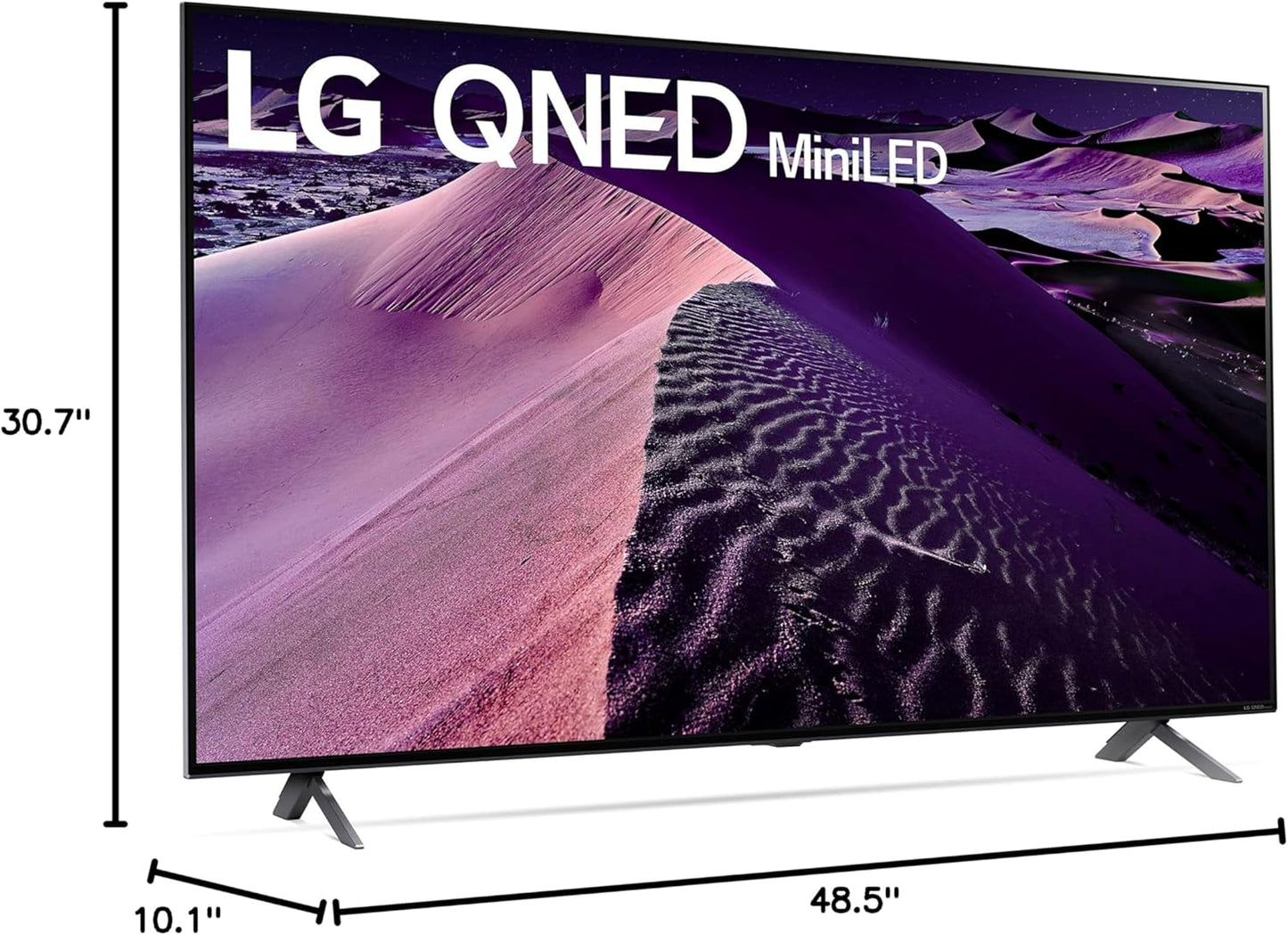 LG 55QNED85UQA 55-Inch 4K QNED Mini-LED Smart TV, 120Hz