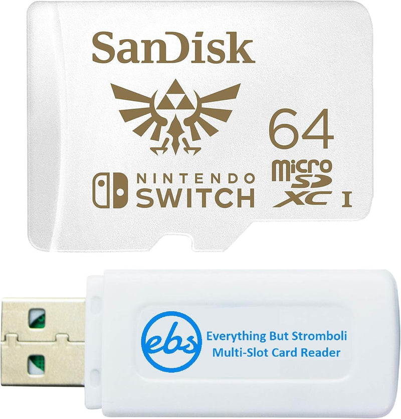 SanDisk SDSQXAT-064G 64GB Micro SD Nintendo Switch Card — main product image