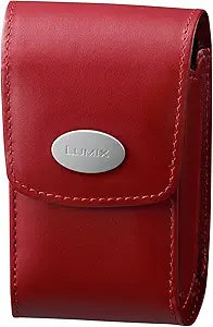 Panasonic B000FTHLMG PS-HFX9R Leather Camera Case Red