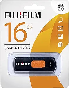 Fujifilm USB 2.0 Capless Slider 16GB Flash Drive — main product image