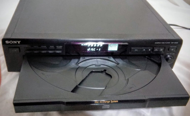 Sony CDP-CE235 5-Disc CD Carousel Changer Tested — main product image
