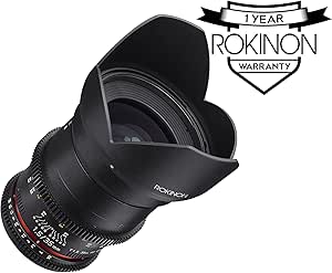 Rokinon DS35M-NEX Cine DS 35mm T1.5 Sony E Lens Refurbished